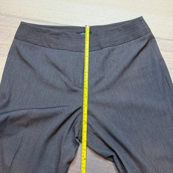 Rafaella Pants Women 12 Dress Pants Wide Leg Gray - Picture 5 of 9